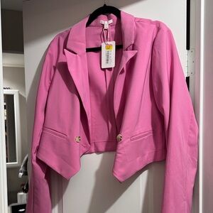 Gianni Bini Vibrant Pink Blazer